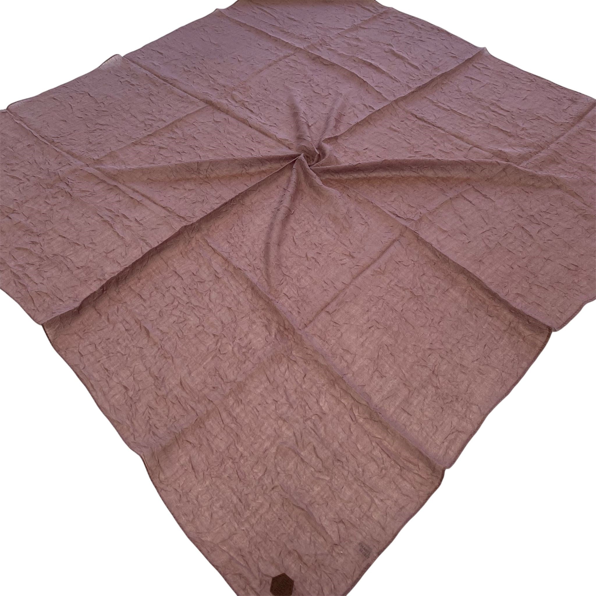 Shawl Secret Yazlık Kraş Eşarp Gül Kurusu 55073