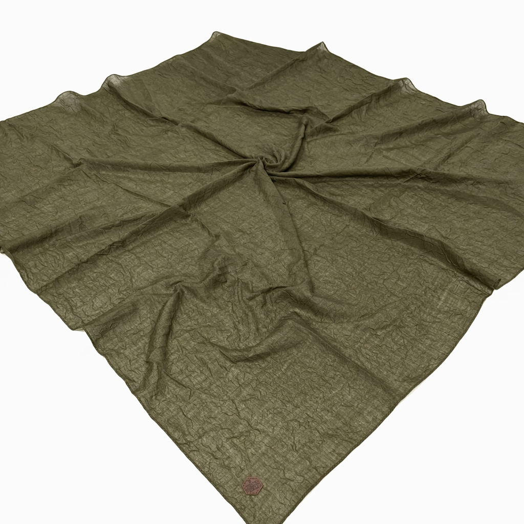 Shawl Secret Yazlık Kraş Eşarp Haki 53858