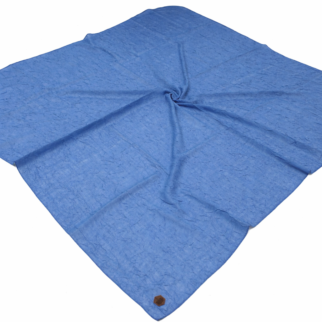 Shawl Secret Yazlık Kraş Eşarp Mavi 53853