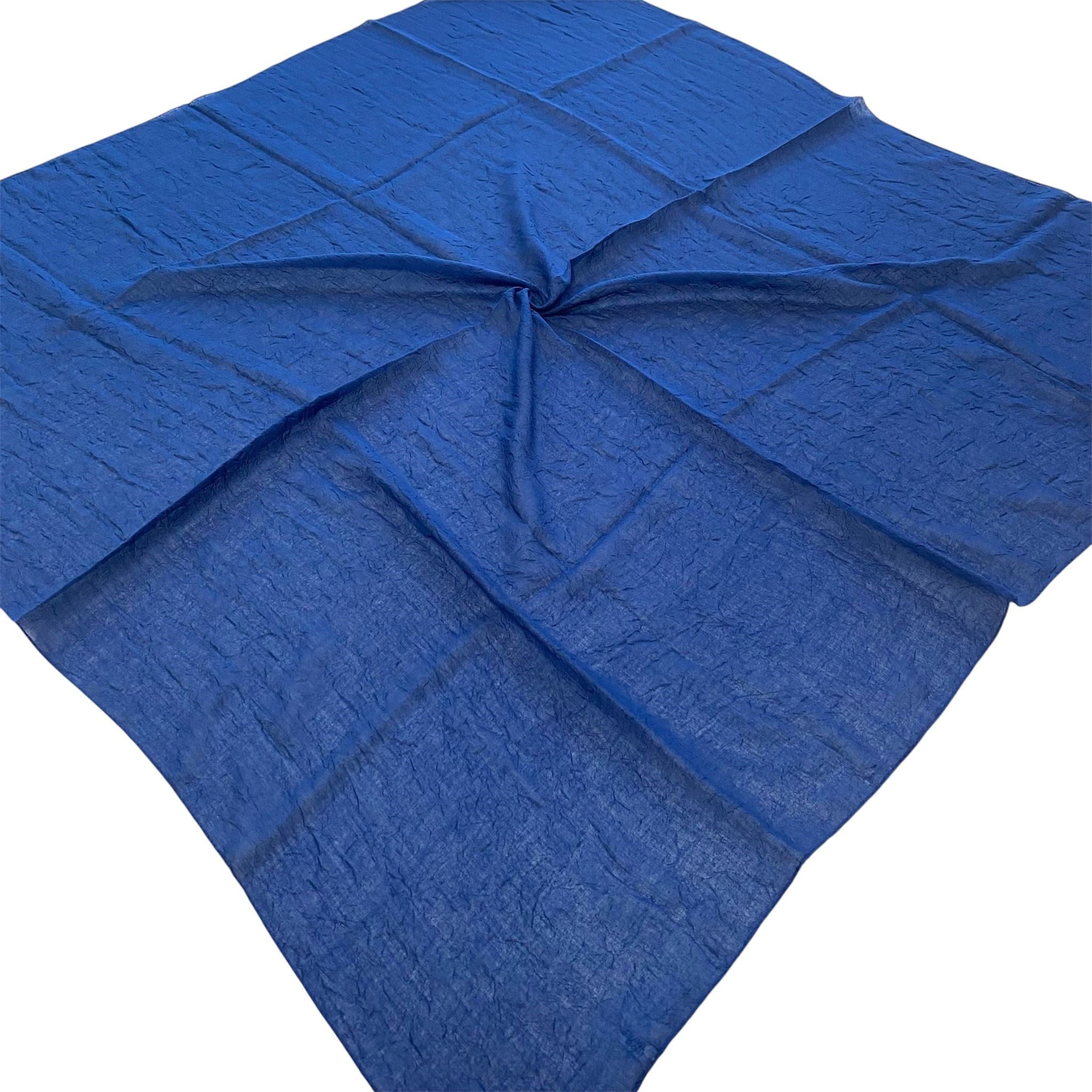 Shawl Secret Yazlık Kraş Eşarp Parlement Mavi 55074