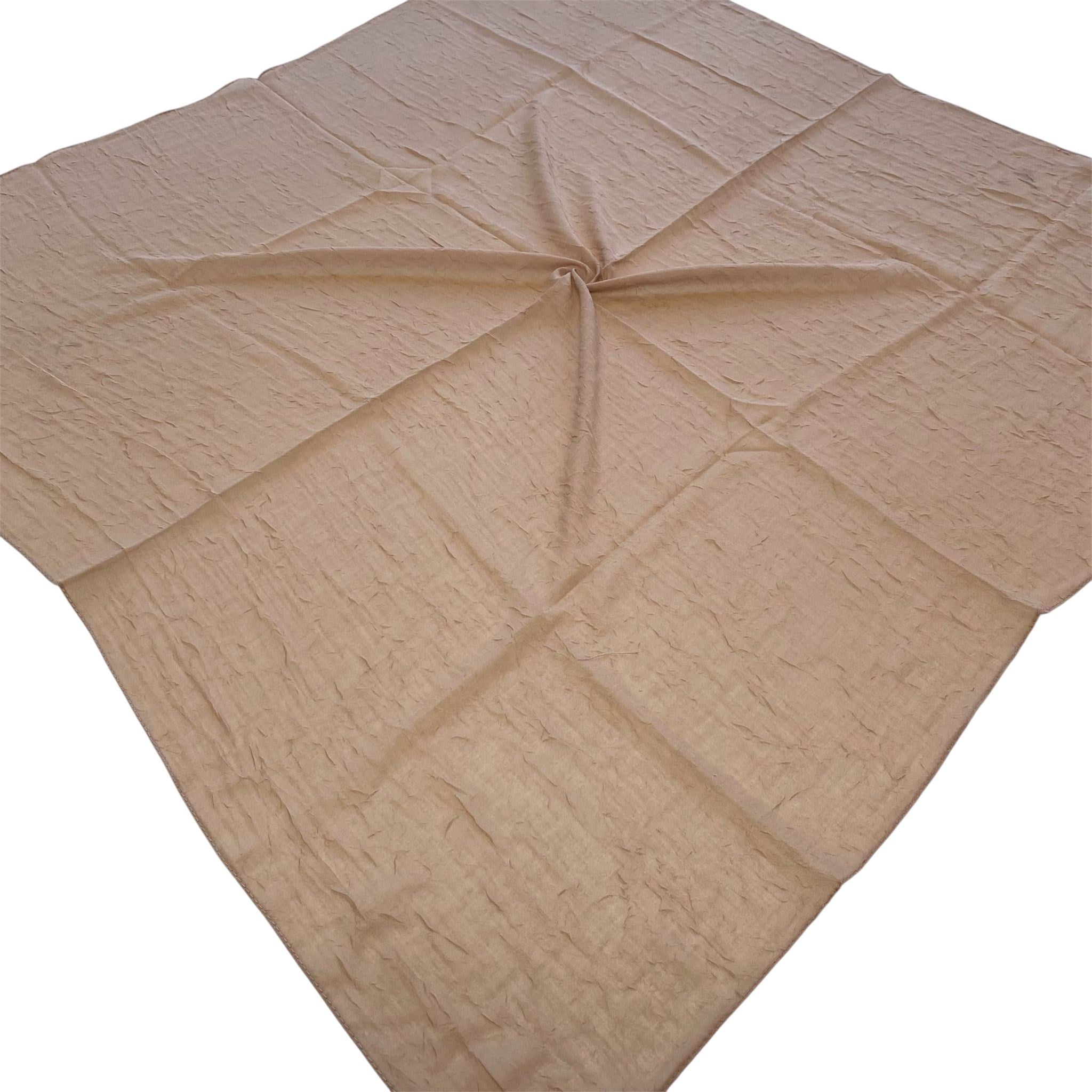 Shawl Secret Yazlık Kraş Eşarp Pudra 55083