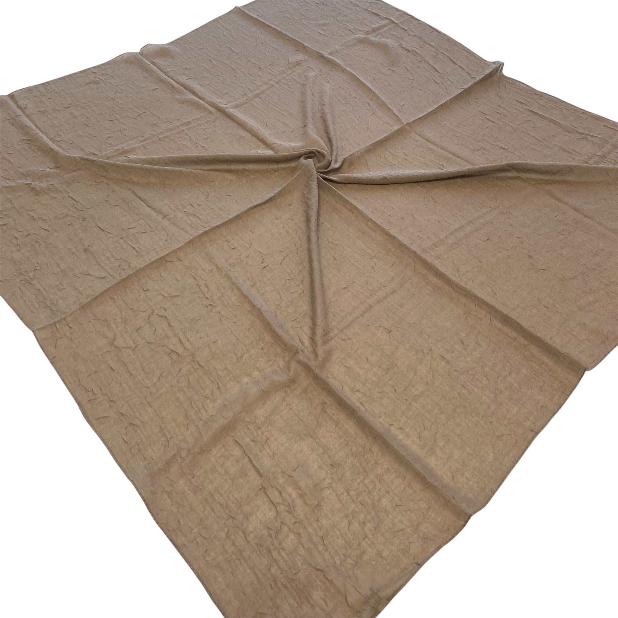 Shawl Secret Yazlık Kraş Eşarp Vizon 55094