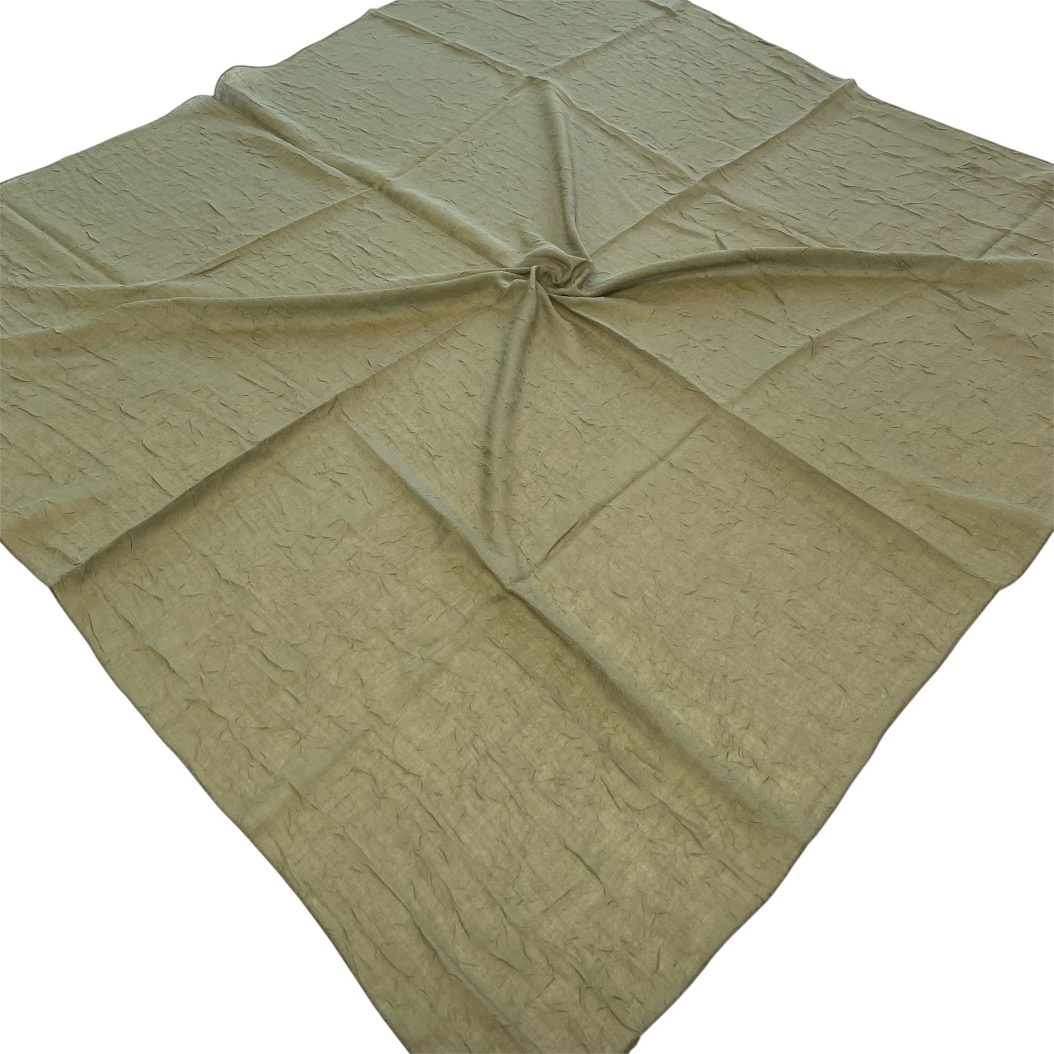 Shawl Secret Yazlık Kraş Eşarp Yeşil 55090
