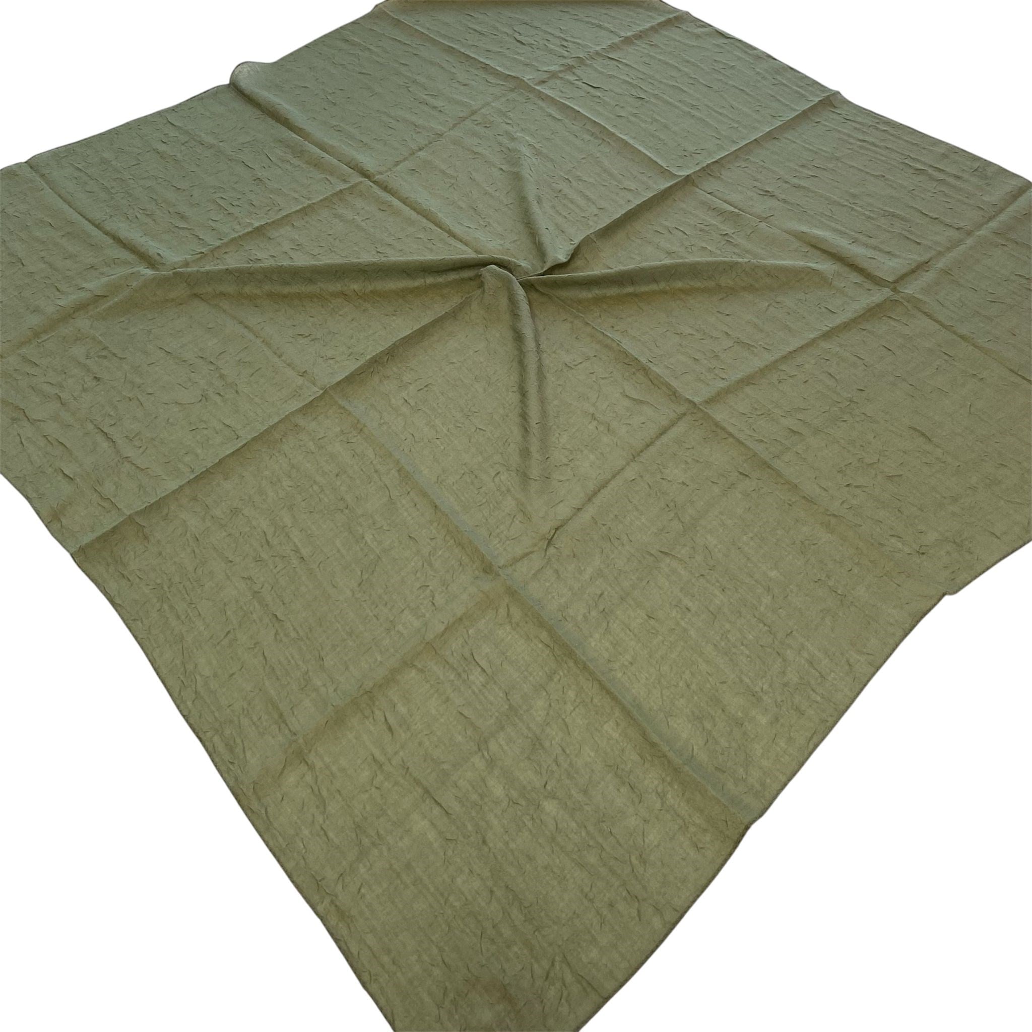 Shawl Secret Yazlık Kraş Eşarp Yeşil 55061