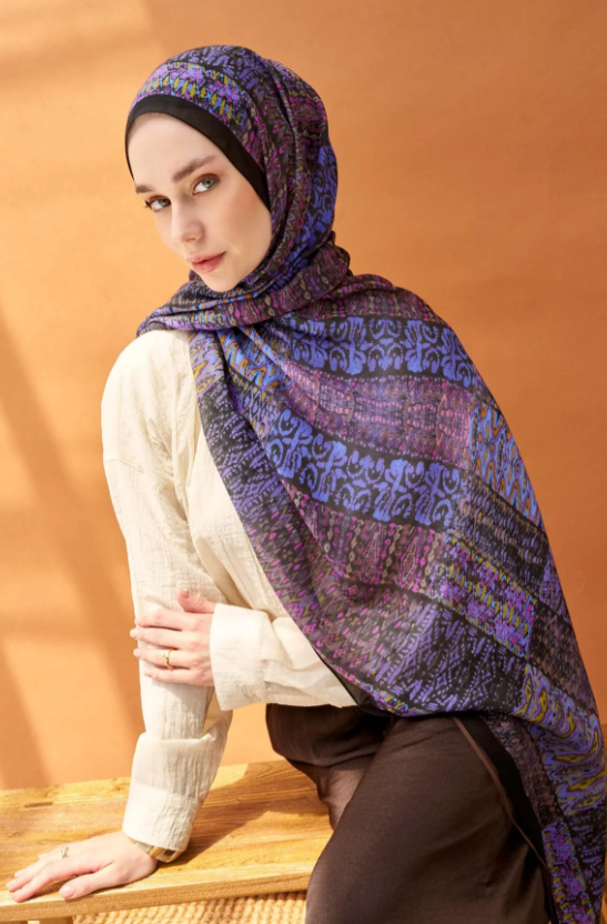 Silk Home Riva Şal Tencel Terra Siyah