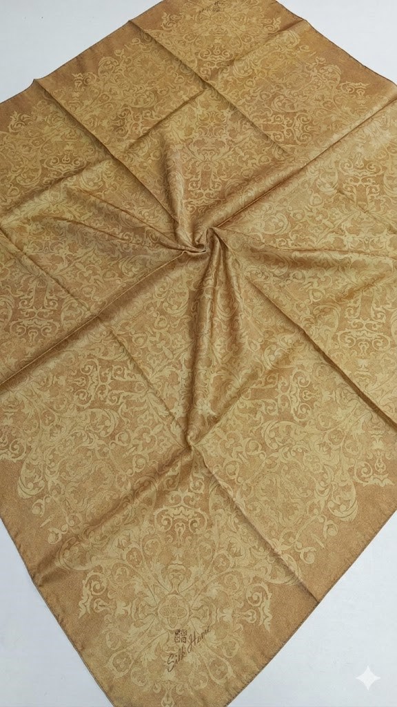 Silkhome Shiny Gold Işıltılı Desenli Eşarp IST 75001 - 01