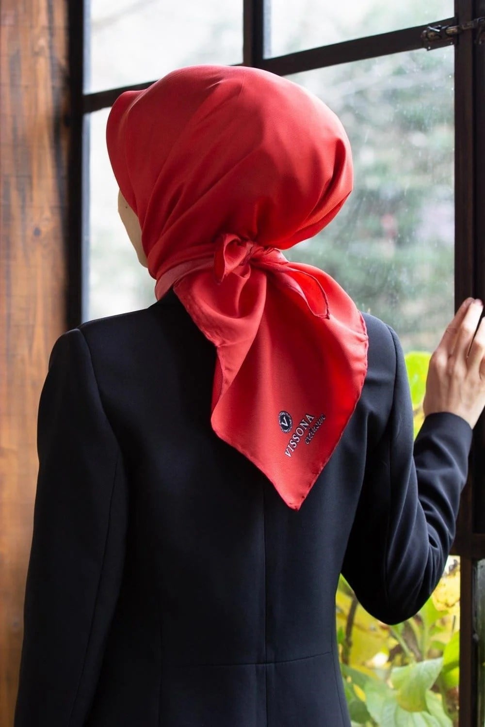 Vissona Exclusive Tivil 50691 - 0017 Kırmızı Düz Renk