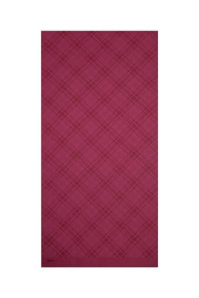Aker Polyester Fuşya Şal 991 Ekose Desen