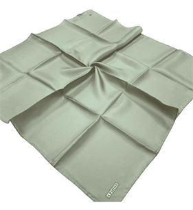 Armine Soft Yeşil Düz Renk Tivil İpek Eşarp IST 10D02-107