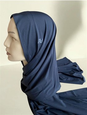 Armine Sport Şal ORT501 - Lacivert 