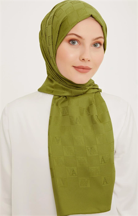 Armine Trend İnci Monogram 3-61 Haki