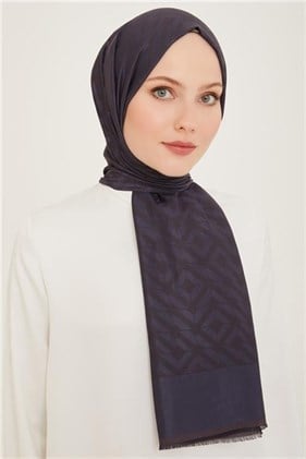 Armine Trend Pera Şal 1 - 4869 Lacivert