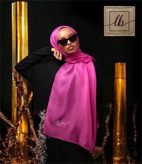 La Boutique Abiye Çingenem Düz Renk Şal IST 1-26798