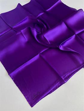La Boutique Defolu Sura İpek Eşarp 48863 Mor Düz Renk