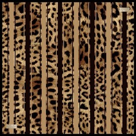 La Boutique Tivil İpek Eşarp IST Kahve Leopar Desen 1825 - 02
