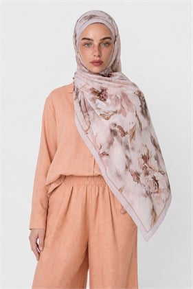 Moonncorn Serene Desen Pudra Neo Crash Şal