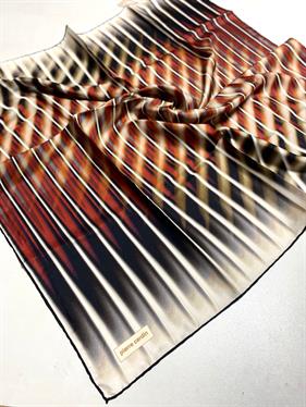 Pierre Cardin Tivil İpek Eşarp 8125438 - 911 Bordo Karışık Desen