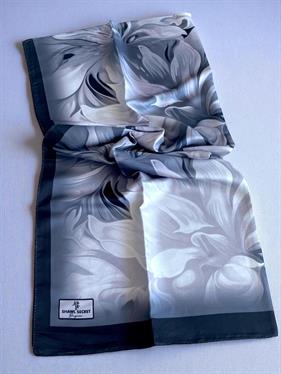 Shawl Secret Bergüzar Kokulu Tivil Soft Şal 50016 Siyah Karışık Desen