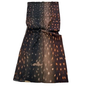 Shawl Secret Ceylan Desen Dijital Bambu Kraş Şal 54311