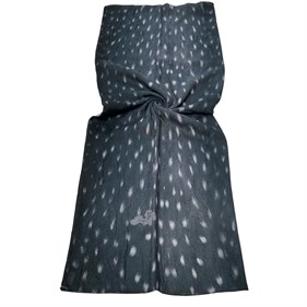 Shawl Secret Ceylan Desen Dijital Bambu Kraş Şal 54315