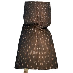 Shawl Secret Ceylan Desen Dijital Bambu Kraş Şal 54317