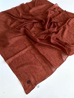 Shawl Secret Dört Mevsim Bambu Kraş Eşarp Taba - 49345