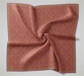 Silk Home Soft Eşarp Mercan Vintage Desen