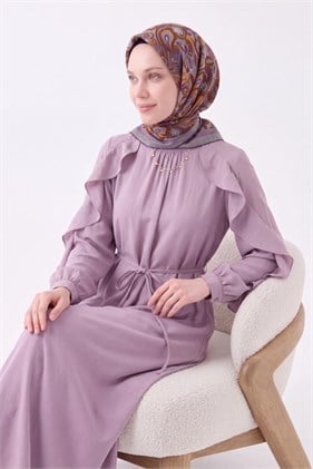 Silk Home Velora Eşarp Aura Floral Füme