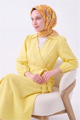 Silk Home Velora Eşarp Aura Floral Sarı