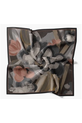 Silk Home Velora Eşarp Watercolor Antrasit