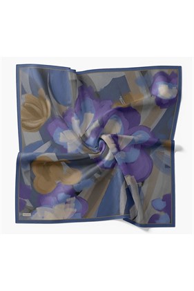 Silk Home Velora Eşarp Watercolor Eflatun