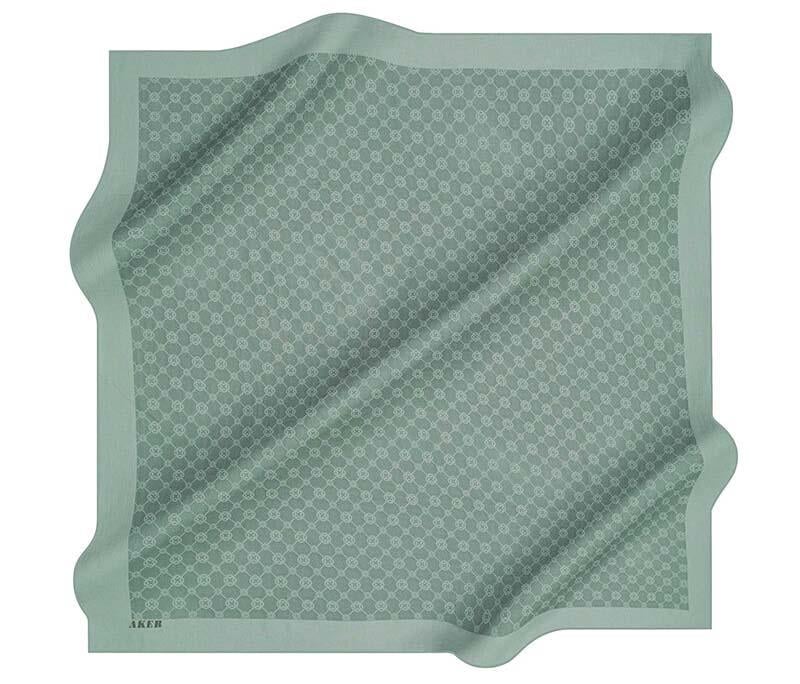 Aker Çağla Yeşili Elegance Monogram Eşarp 1090500-951