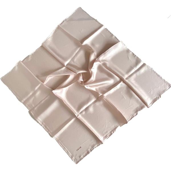 Aker Defolu Tivil İpek Eşarp 35948 Pudra