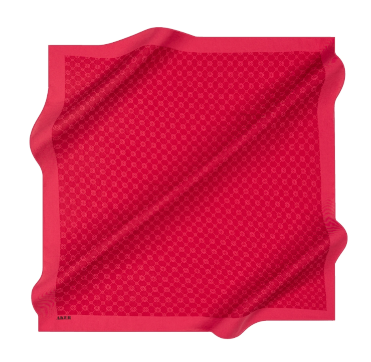 Aker Pembe Elegance Monogram Eşarp 1090500-993