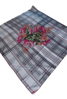 Aker Sport Eşarp IST 7645769-991 Pembe Çiçek Desen                         