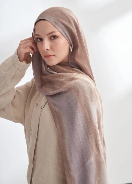 Armanda Organic Touch Viskoz Degrade Şal 3604 66 Taş  Blend Desen