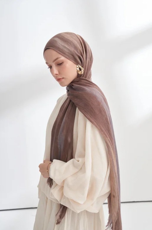 Armanda Organic Touch Viskoz Degrade Şal 3604 812 Stone Blend Desen