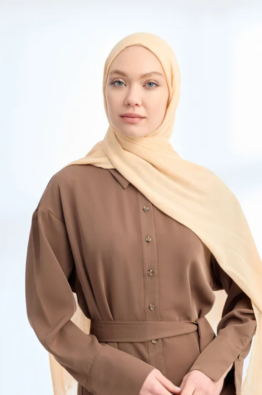 Armanda Organic Touch Viskoz Şal 3601 94 Dore Düz Desen