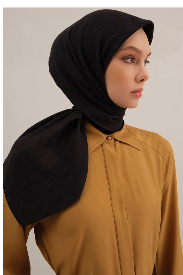 Armine Lyocell Eşarp 3-03 Lacivert Desenli 47357