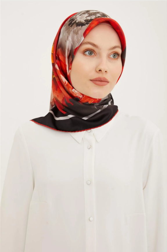 Armine Narçiçeği Tivil İpek Eşarp IST8951-39