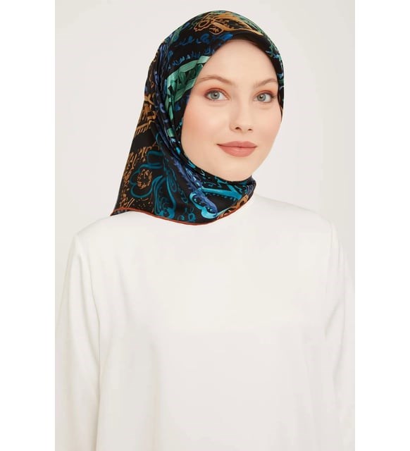 Armine Nostalji Sura İpek IST 9037 - 53 Siyah Taba
