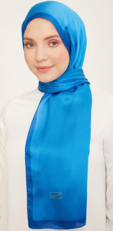 Armine Trend B.Janjan Şal 103 - Saks Mavisi