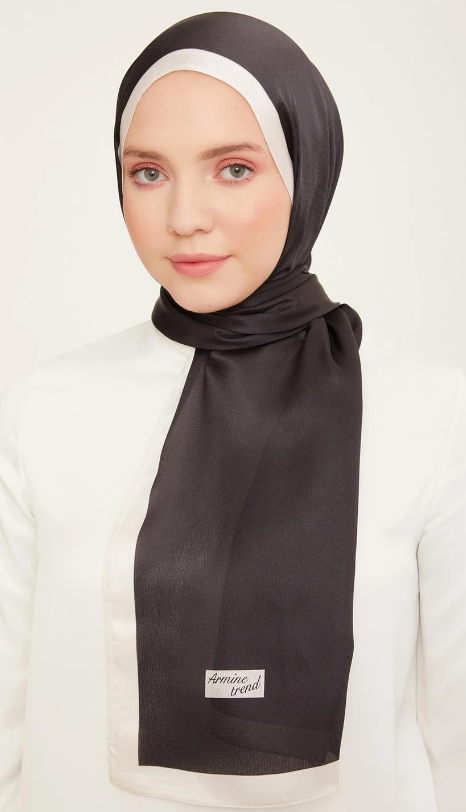 Armine Trend B.Janjan Şal 107 - Lacivert-Beyaz