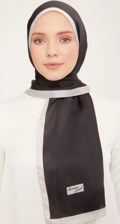 Armine Trend B.Janjan Şal 106 - Siyah-Gri