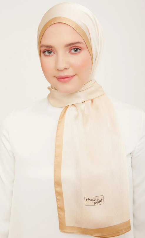 Armine Trend B.Janjan Şal 52 - Krem-Gold