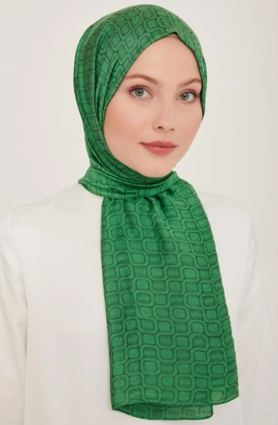 Armine Trend Dama Şal 2 - 1133 Yeşil