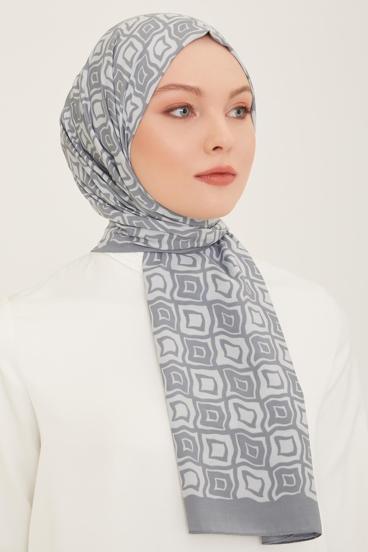Armine Trend Defne Şal 5763-06 Gri