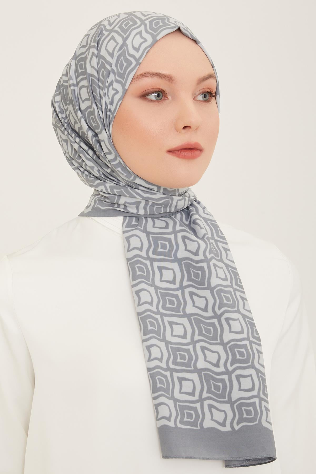 Armine Trend Defne Şal 5763-06 Gri