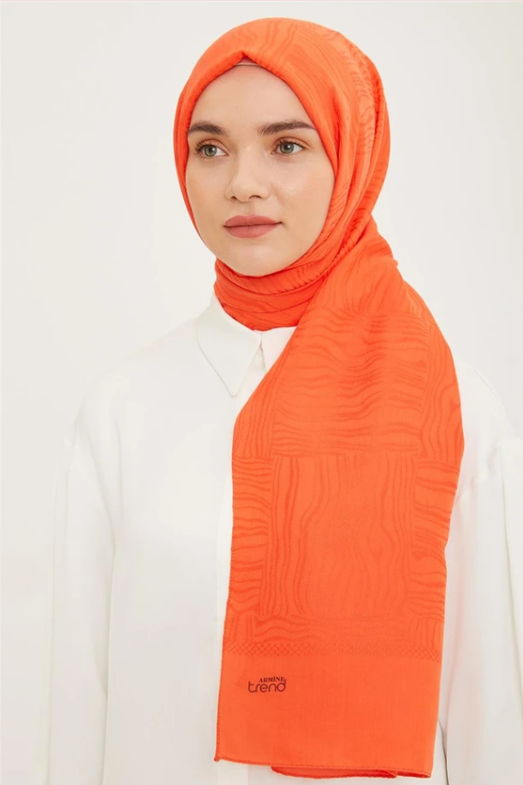 Armine Trend Hazan Şal IST 3 - 23038 Turuncu