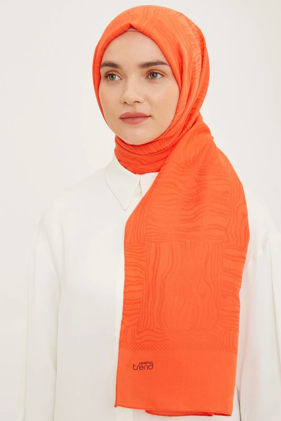 Armine Trend Hazan Şal IST 3 - 23038 Turuncu